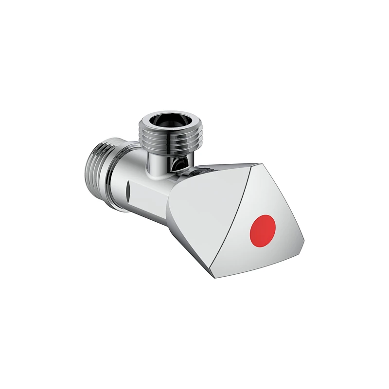 Compression angle valve
