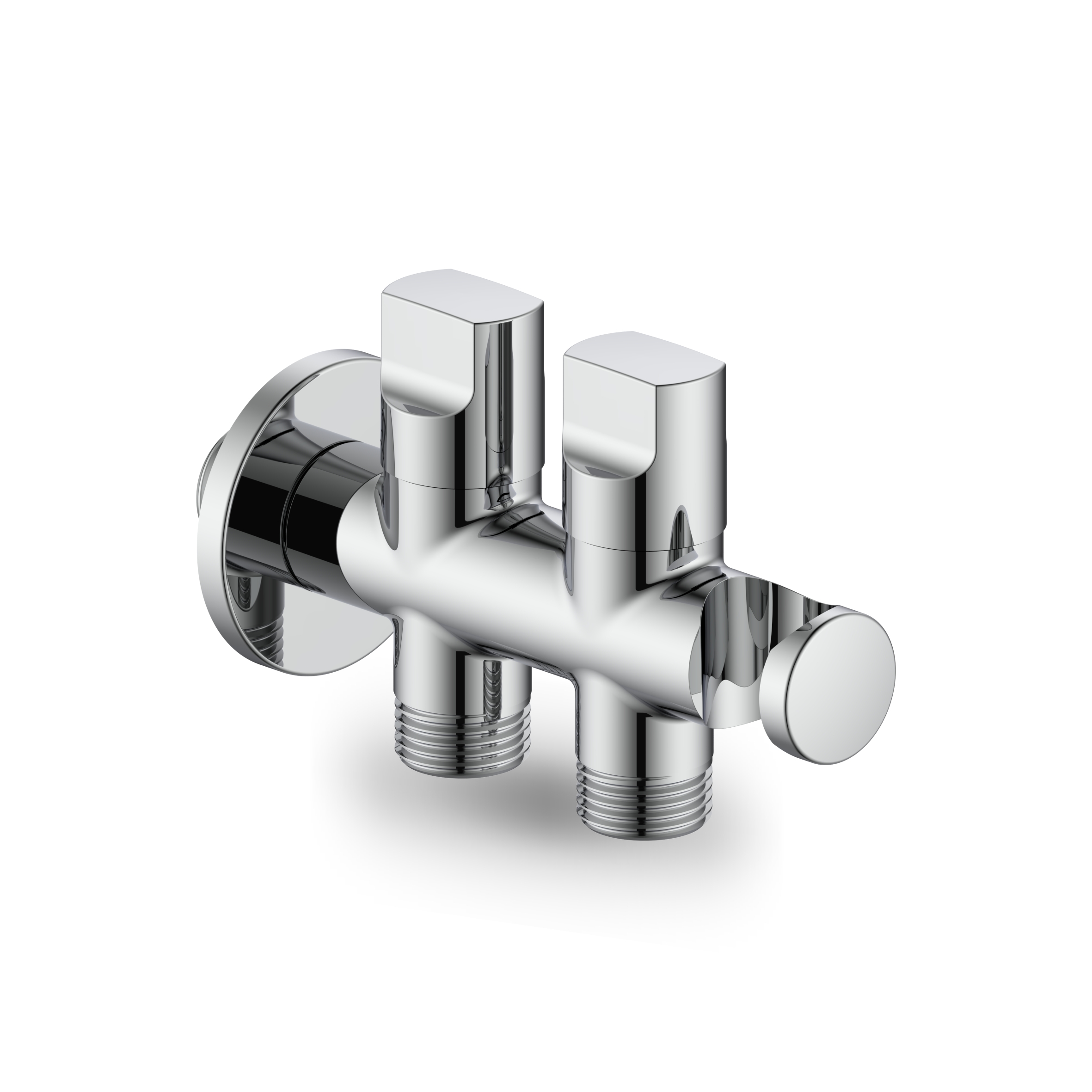 Shower holder with water outlet
