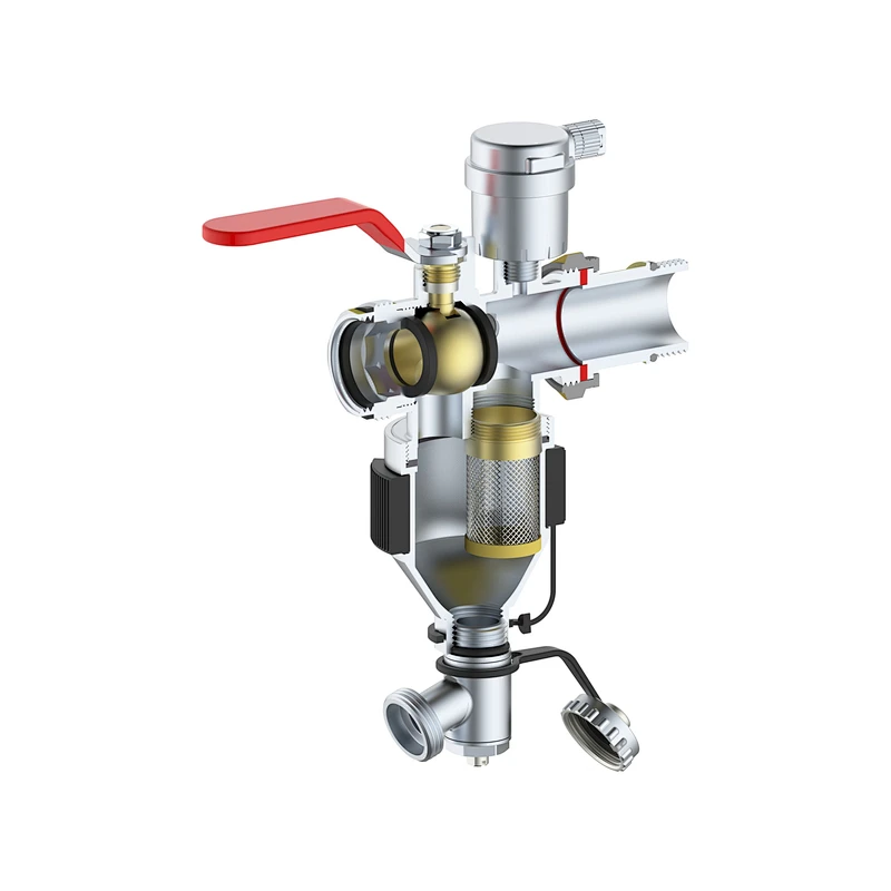 Magnetic dirt separator