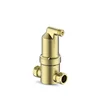 Spiral micro bubble exhaust device horizontal