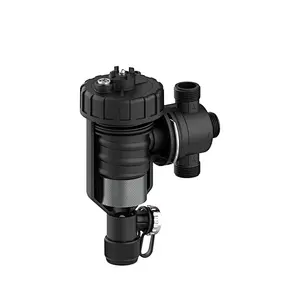 Magnetic dirt separator for heat pump,with ball valve