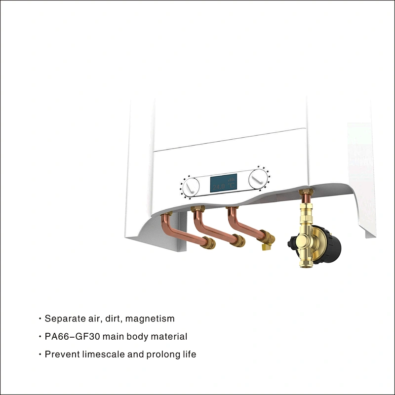 Compact filter with magnet