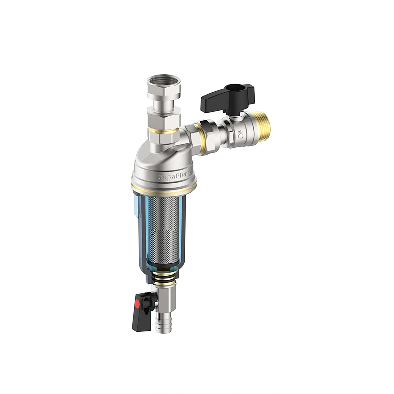 Magnetic filter for condensing boiler