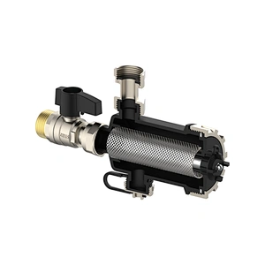 Compact magnetic dirt separator