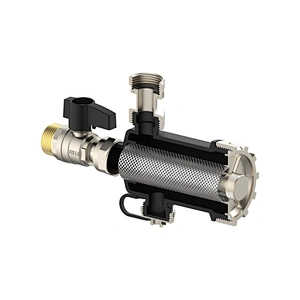 Magnetic dirt separator for boiler