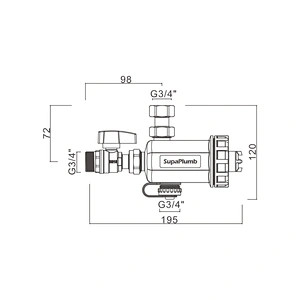 Compact magnetic dirt separator