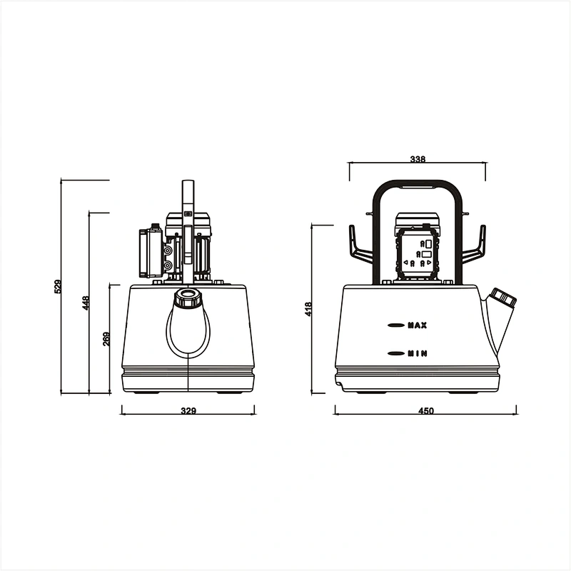Power Flushing Pump 20L