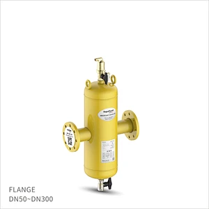 Dual-function deaerators & dirt separators ,air and dirt separation, horizontal