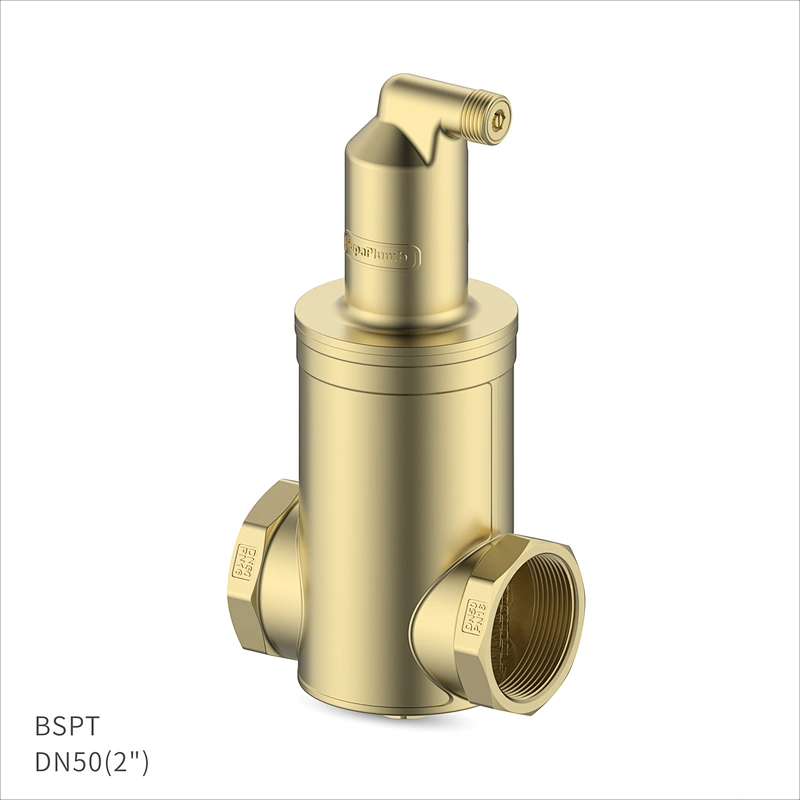 Spiral micro bubble exhaust device horizontal