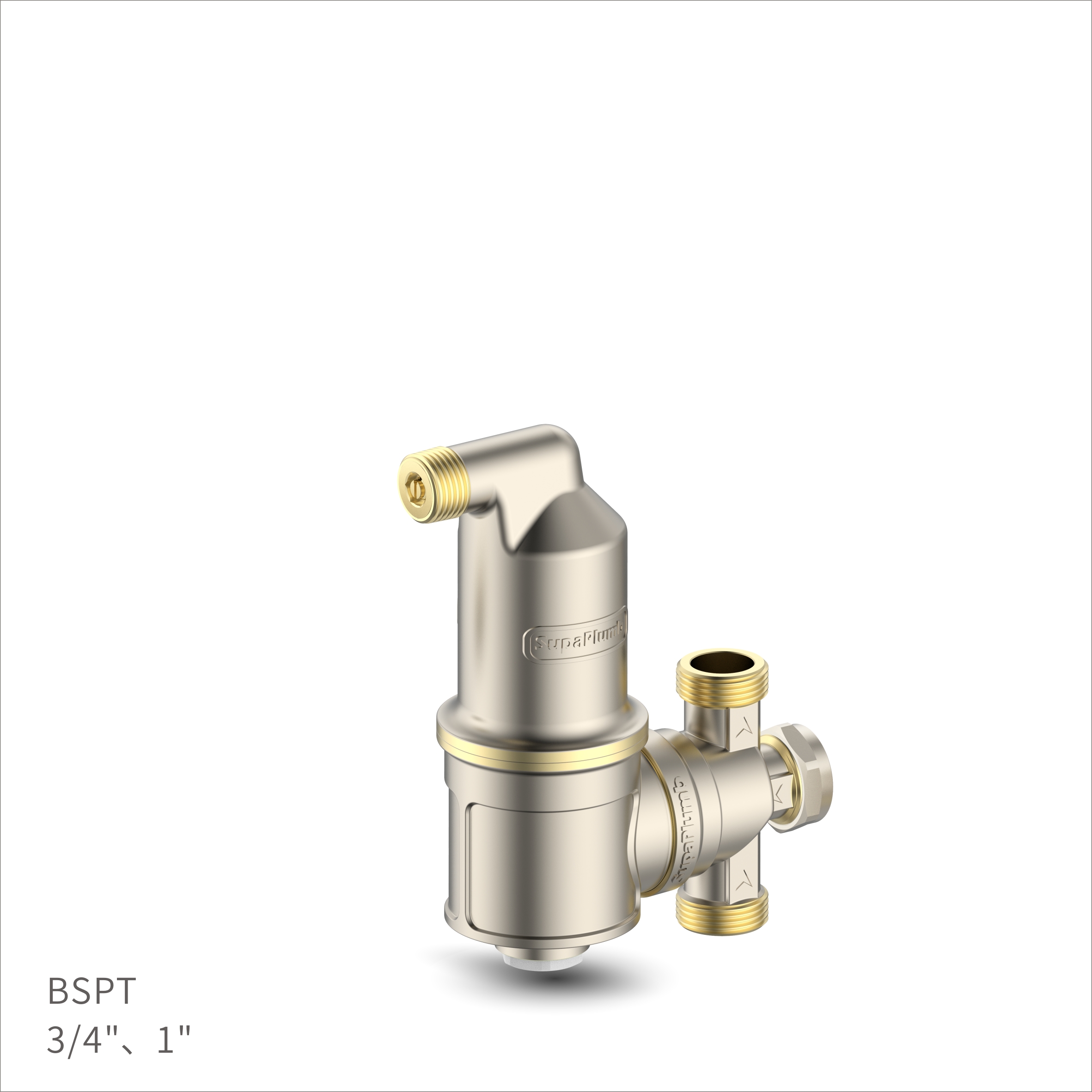 Spiral micro bubble exhaust device