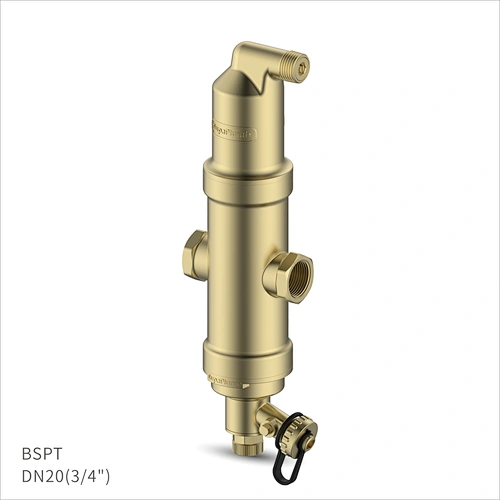 Dual-function deaerators & dirt separators ,air and dirt separation, horizontal