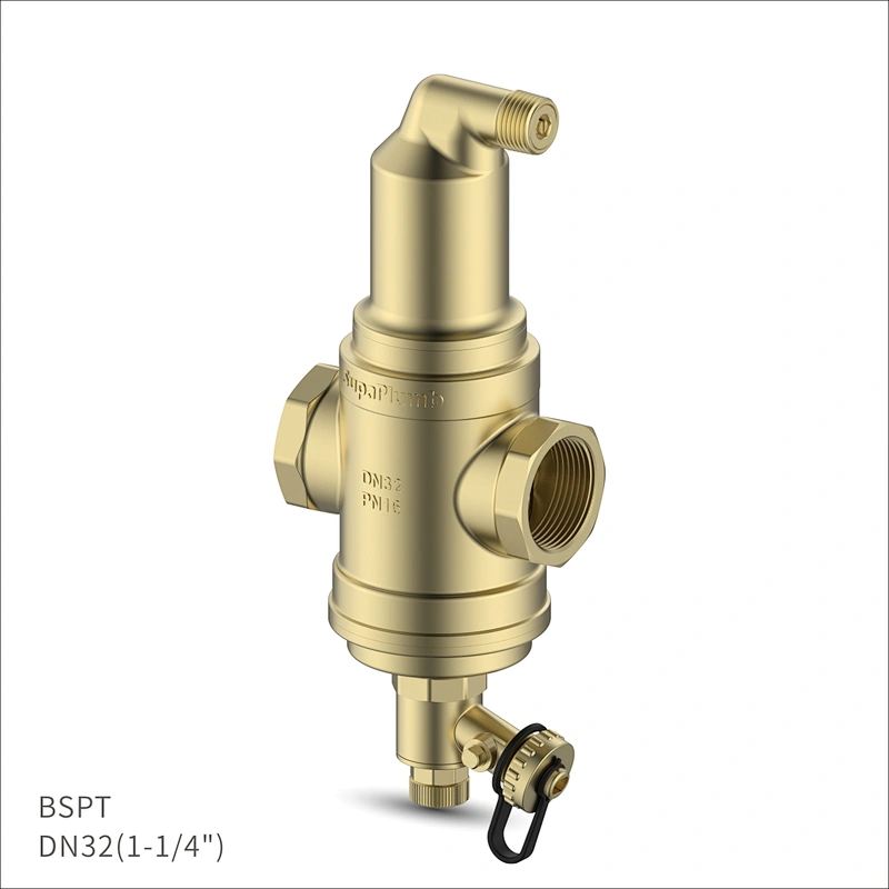 Dual-function deaerators & dirt separators ,air and dirt separation, horizontal