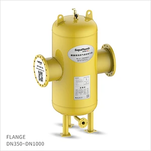 Dual-function deaerators & dirt separators ,air and dirt separation, horizontal