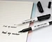 Farvede fineliners