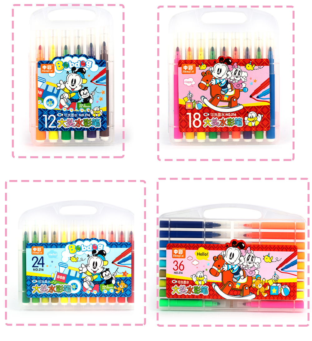 thick washable markers