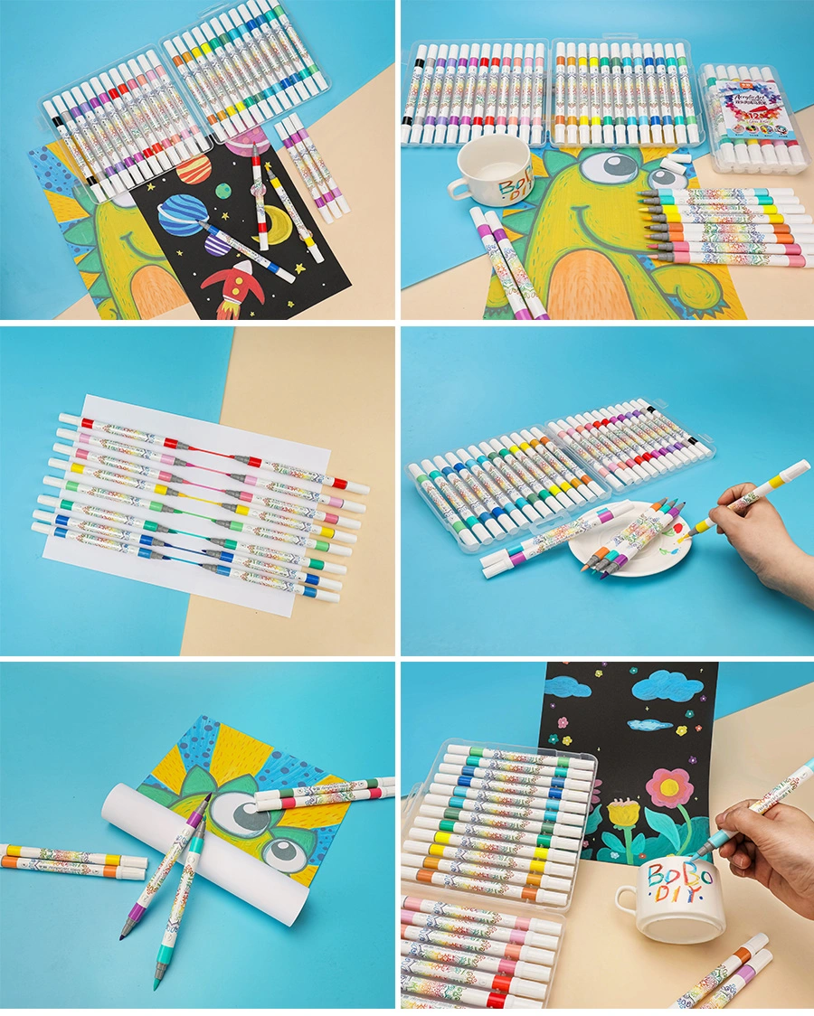 Acrylic Pens with Reversible Tips
