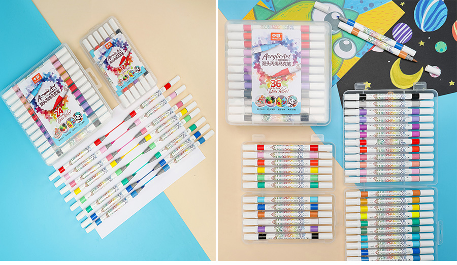 Acrylic Paint Pens Set
