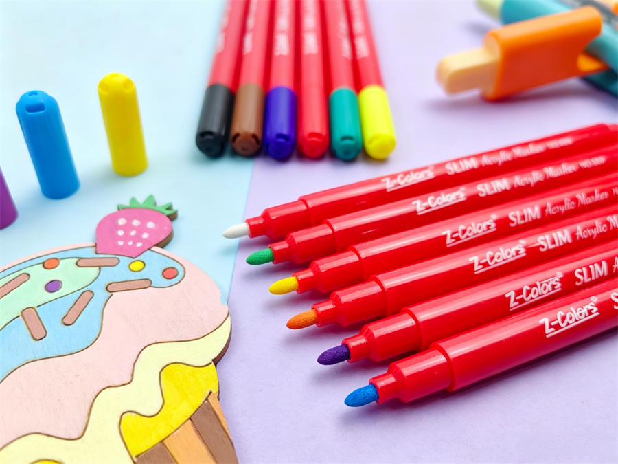 Slim Acrylic Paint Markers