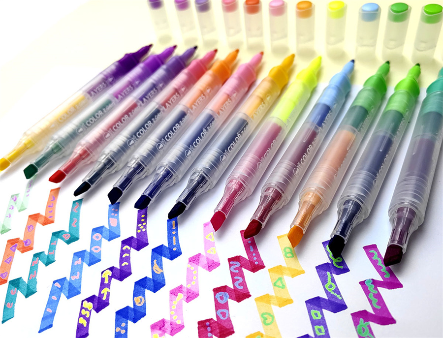 Color Layering Markers