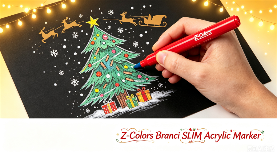 Slim Acrylic Paint Markers