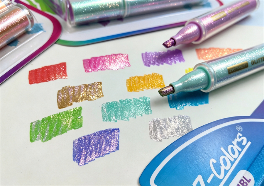 Glitter Marker Pens