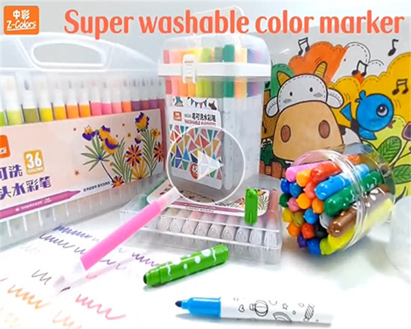 Super Washable vs Washable Marker Pens