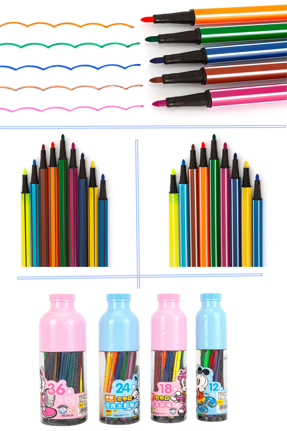 fine tip markers