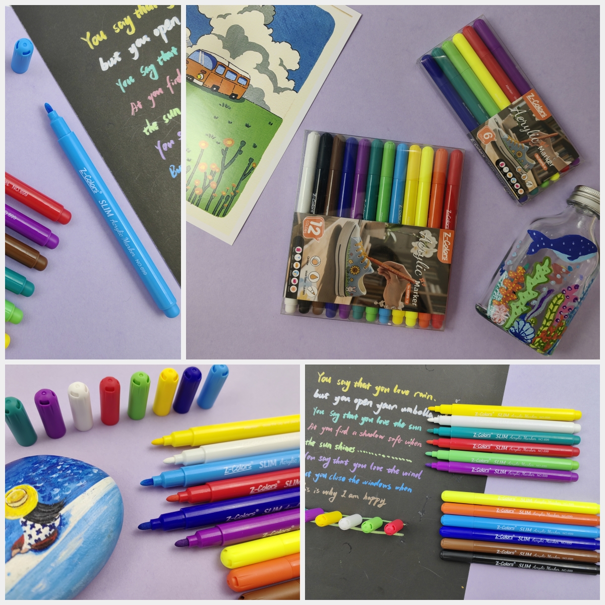 good acrylic markers