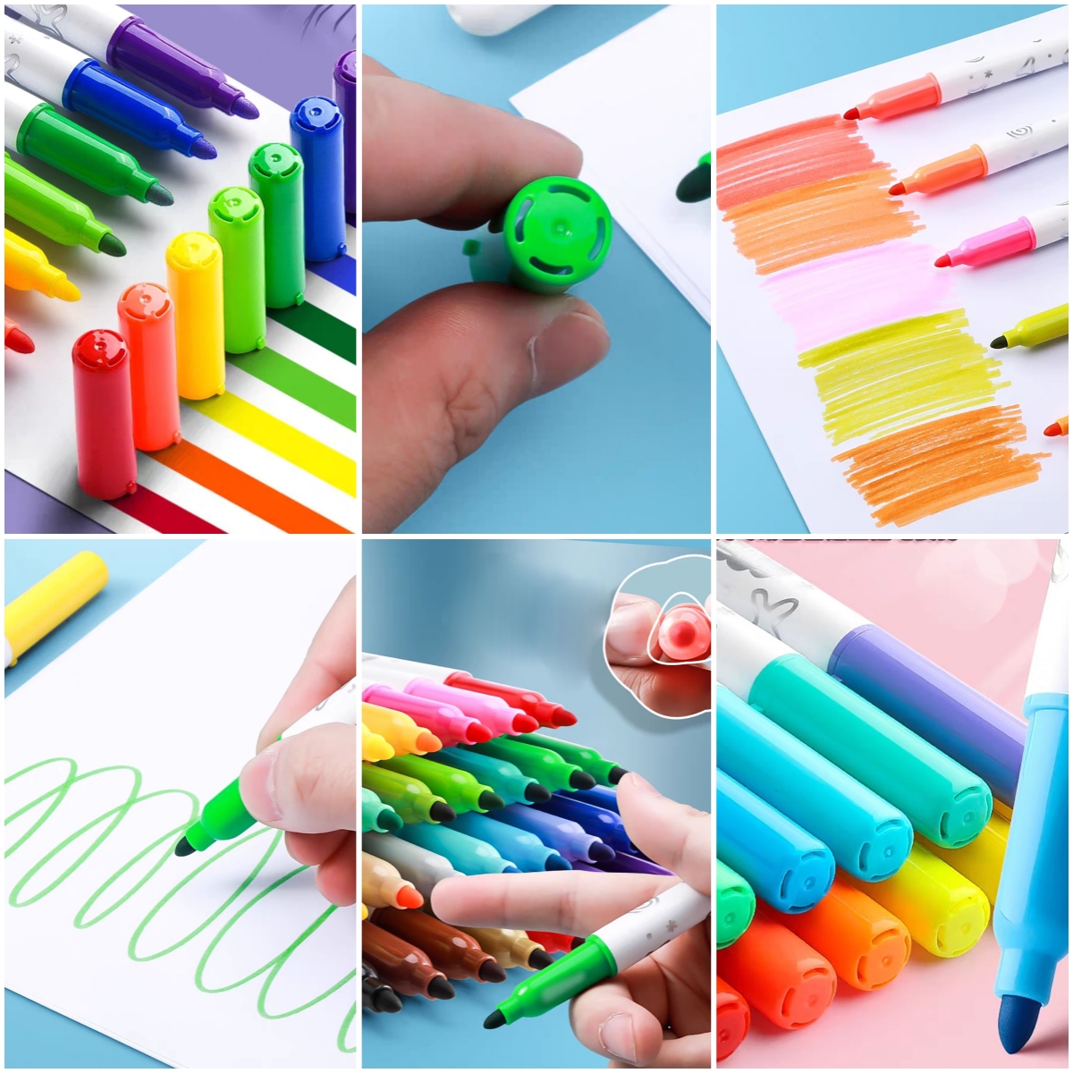 washable markers