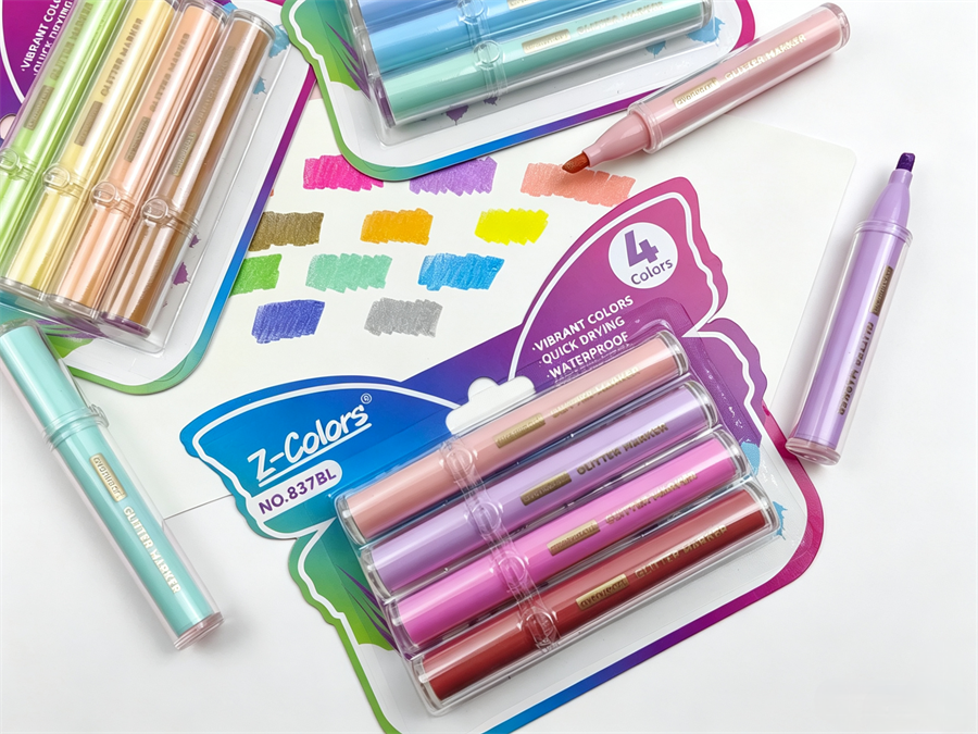 Glitter Marker Pens