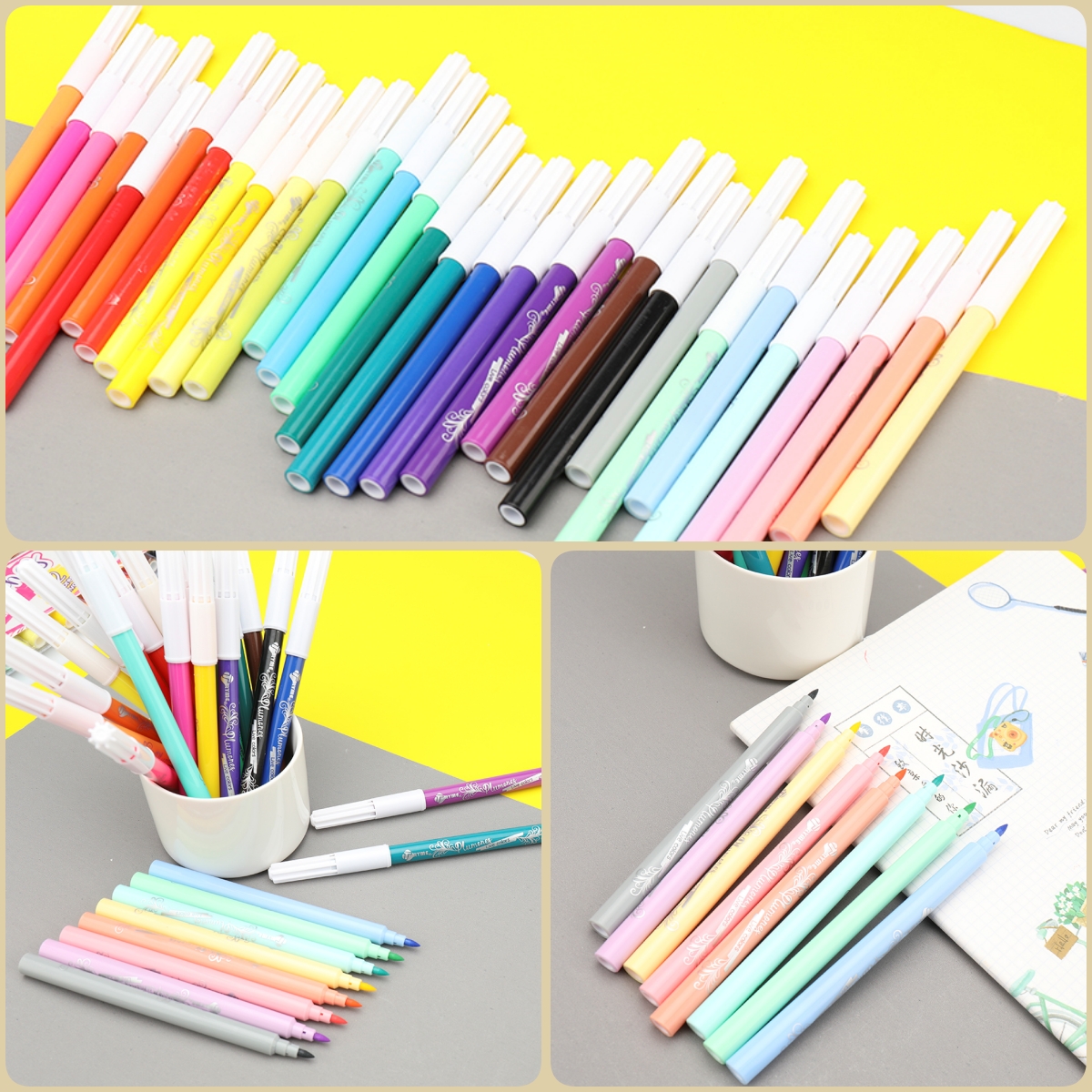 watercolour brush pens