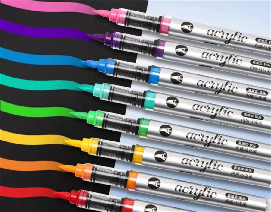 Direct Ink Acrylic Markers Set