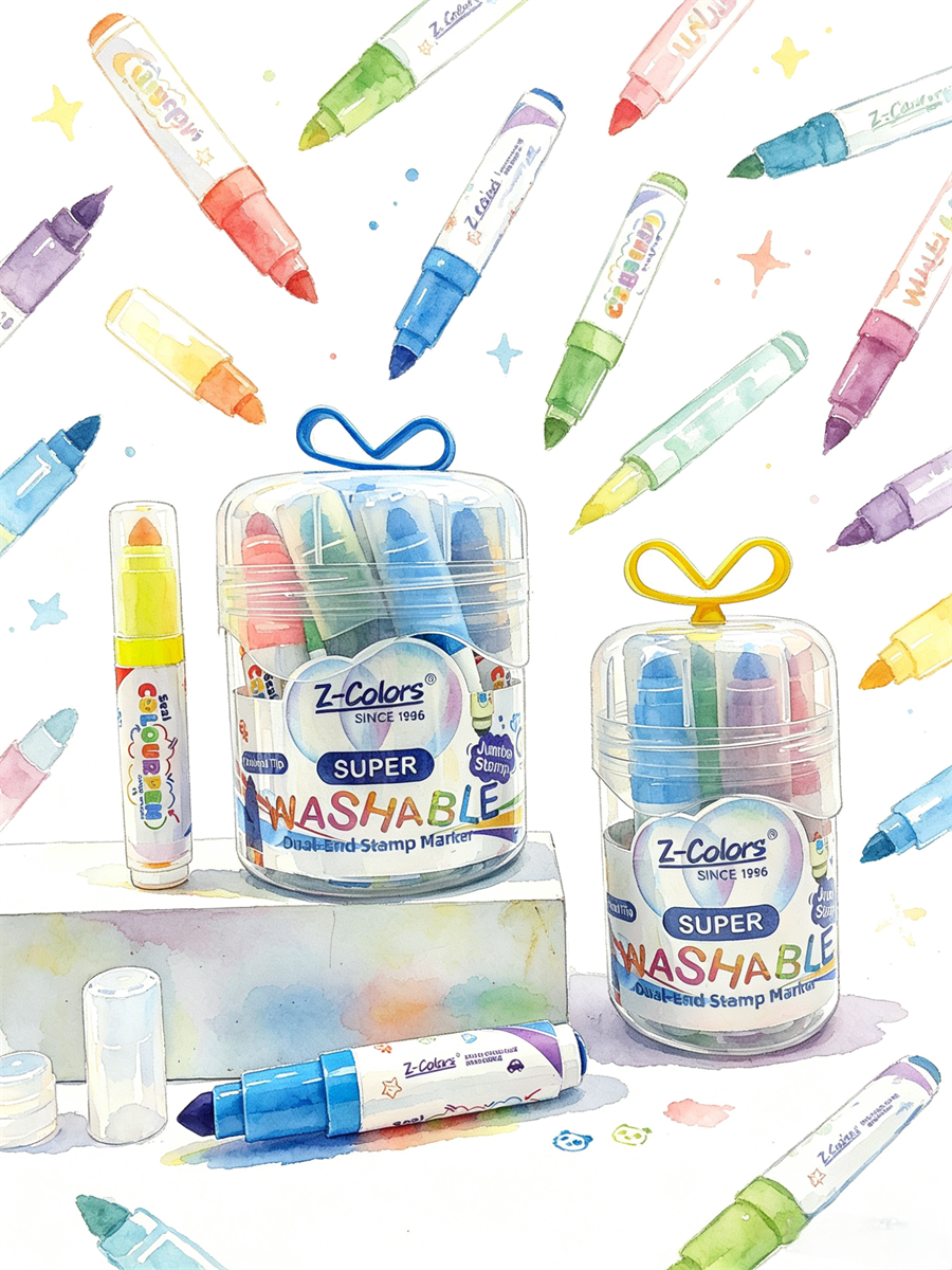 Washable Markers Set