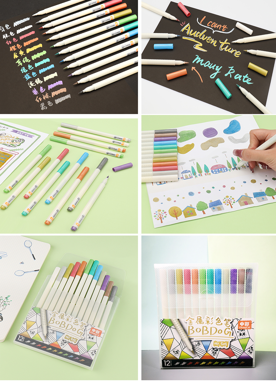 Metallic Markers for Resin