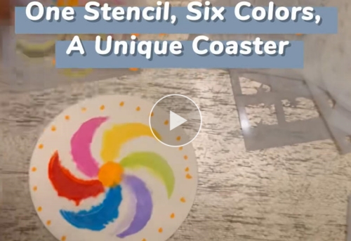 DIY Cup Coaster
