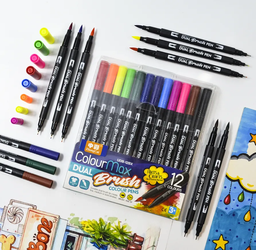 water pen coloring