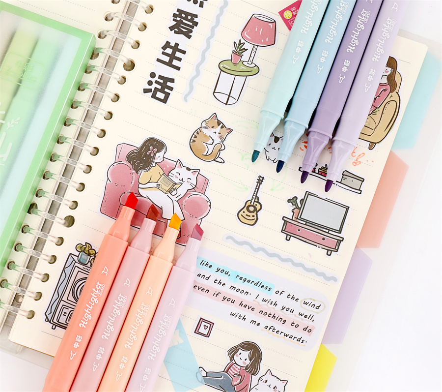 Double Tips Square Highlighter