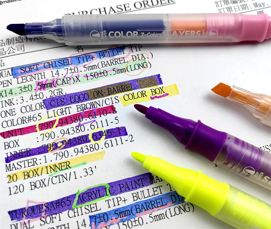 Color Layering Markers