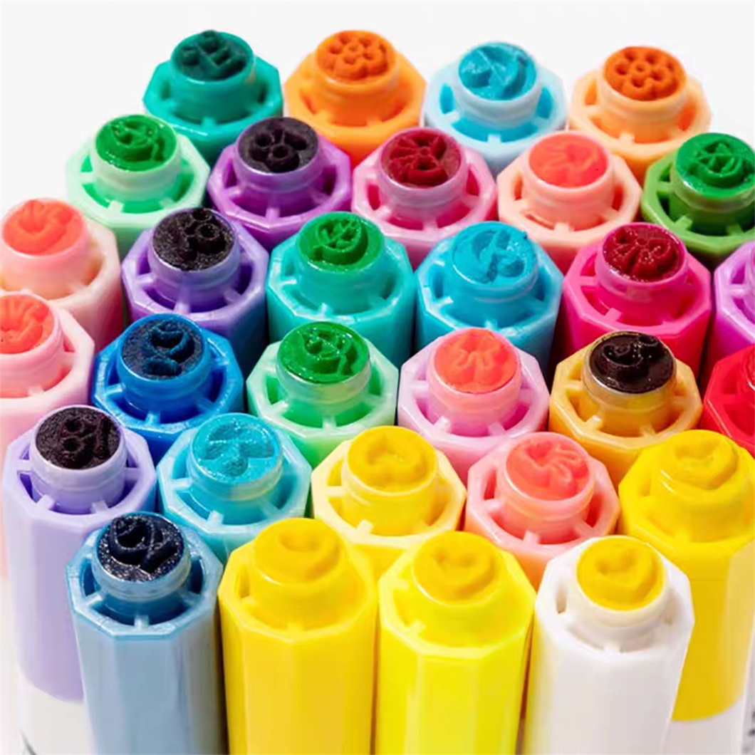 Acrylic Marker with Stamper