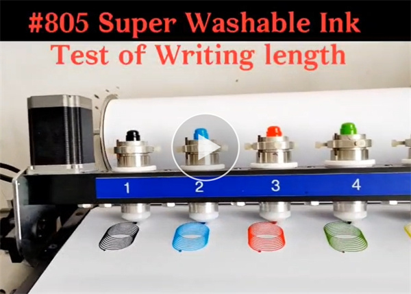 Professional Testing Video for Washable Color Marker