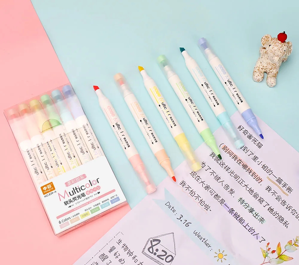 pastel highlighter