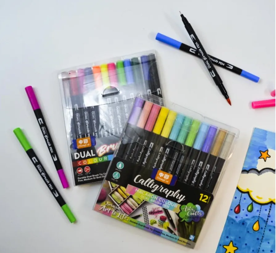 water pen coloring