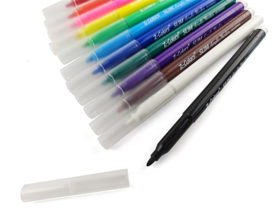 acrylic black marker