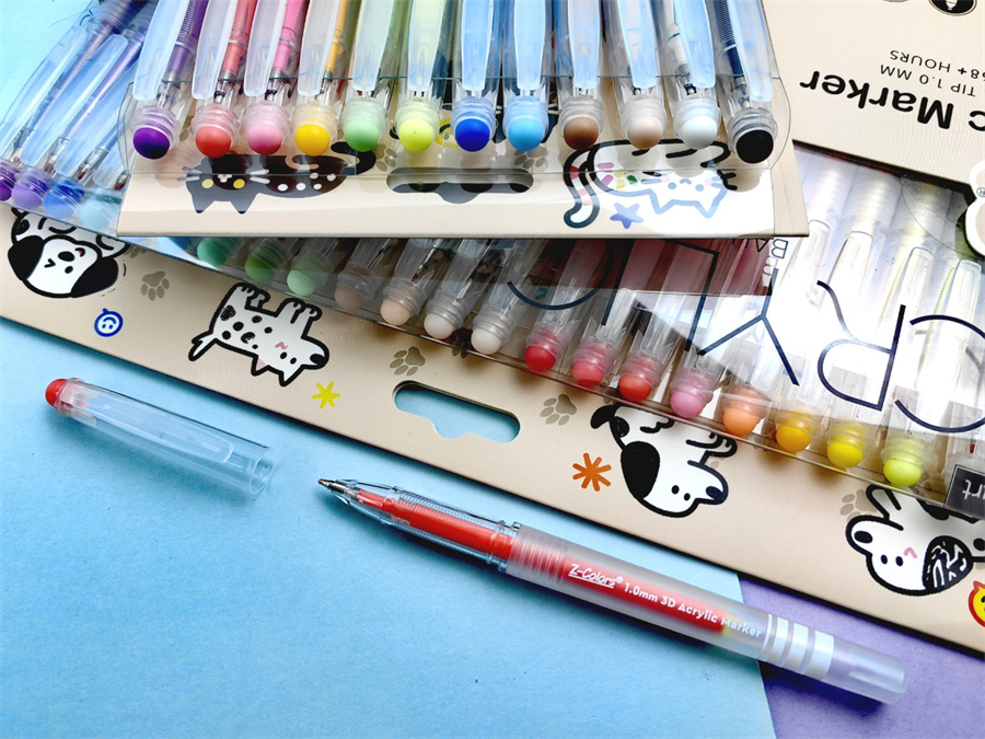 3D Acrylic Markers