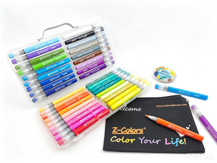 Liquid ink acrylic marker