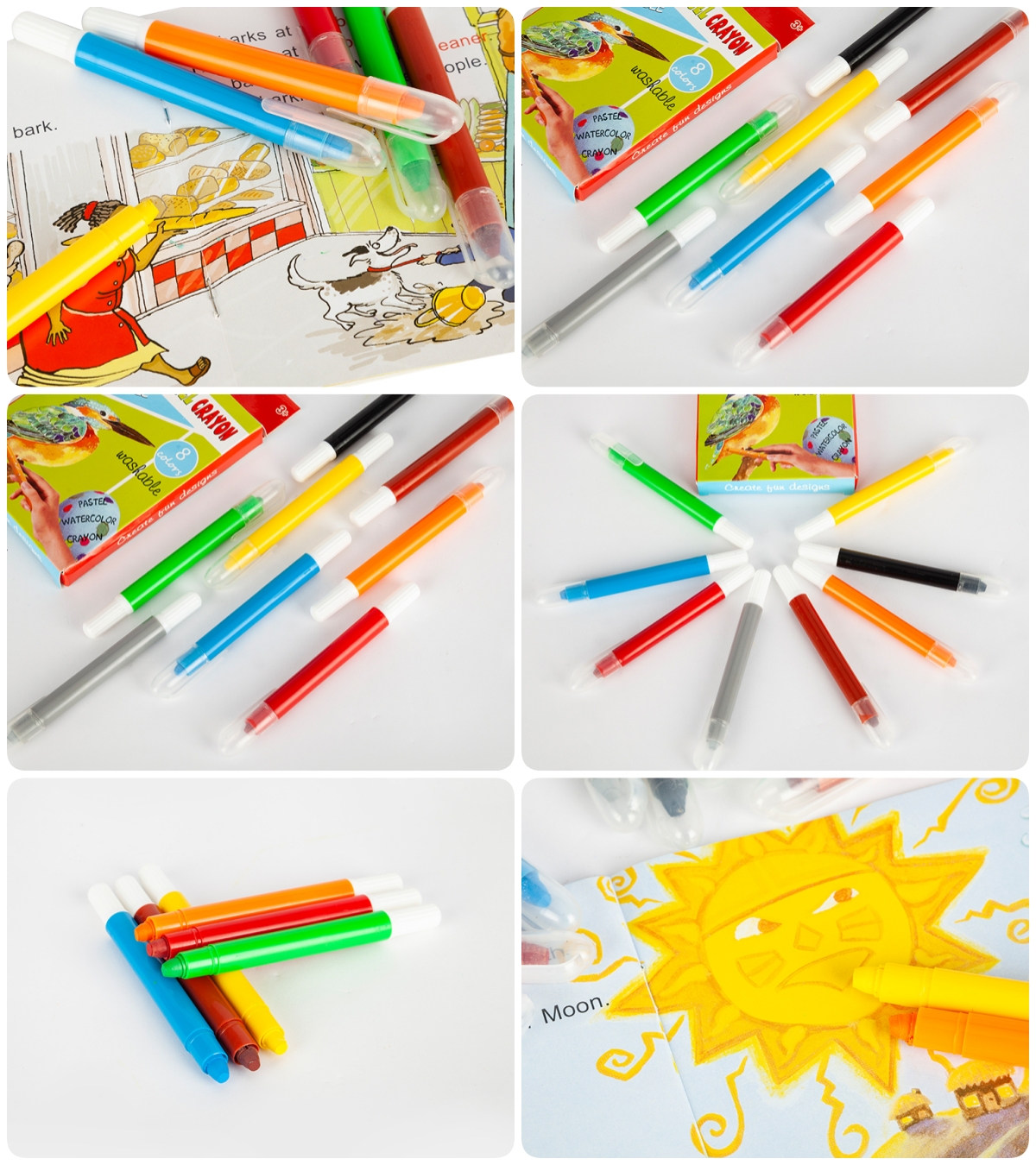 Silky Washable Crayons