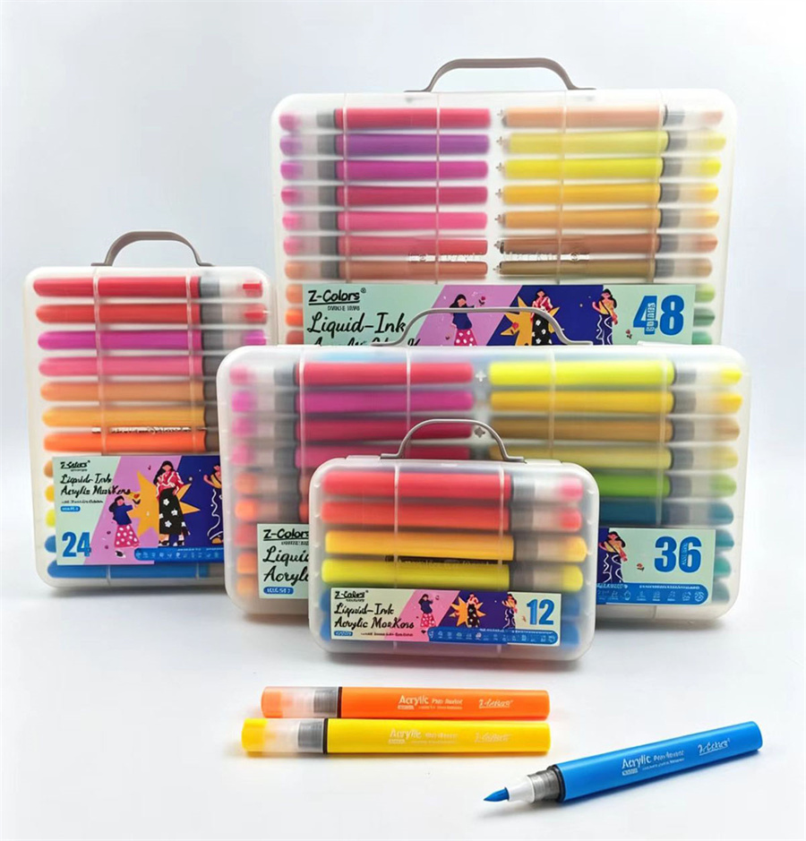 Liquid ink acrylic marker