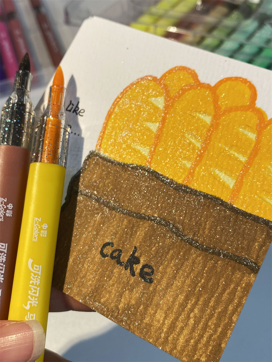 Washable Glitter Marker