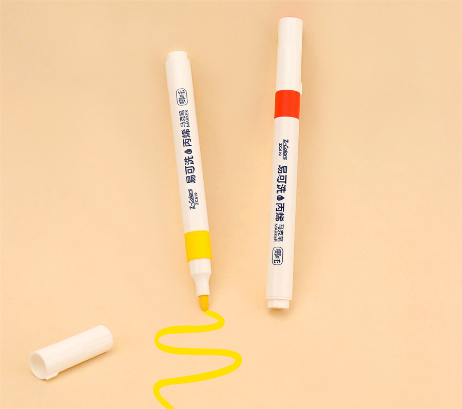 European Standard Nezha Washable Acrylic Marker Pen