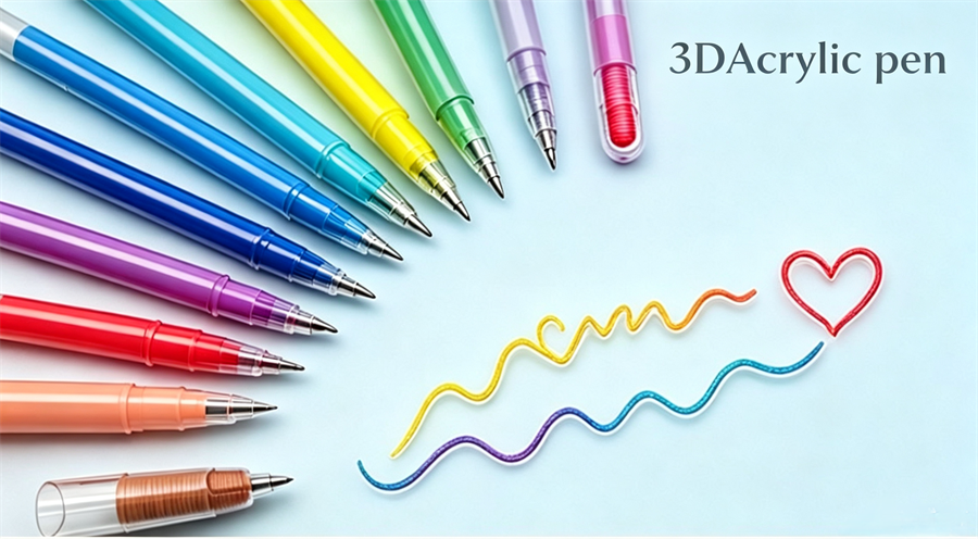 3D Acrylic Paint Markers